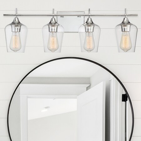 Savoy House Octave 4 Light Bath Bar 8-4030-4-11